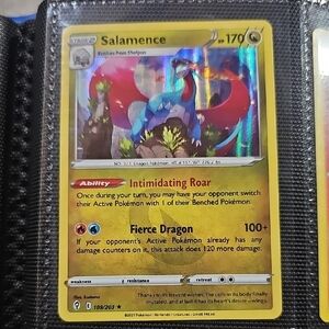 Salamence Pokémon Card